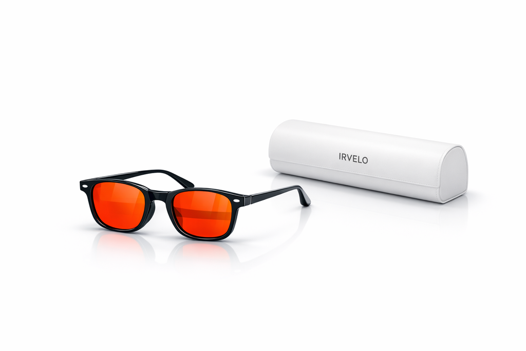 IRVELO Night Comfort – Lunettes pour une utilisation nocturne et le bien-être visuel